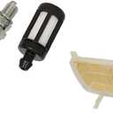 Air Filter Service Fuel Filter and Spark plug Kit Lawn Mower Replacement Parts Set fit for Stihl MS171, MS181 and MS211 Chainsaw Models
