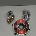 TMH 20 Pcs 3/4 Inch Side Marker Amber Lights with Connector Plug + 2 Pin Continuous Wire Harness Roll, Mix Pack for Plug and Play Hassle-Free Installation for Truck Trailer RV Pickup