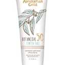 Australian Gold Botanical SPF 50 Tinted Face Sunscreen, Non-Chemical BB Cream, Water-Resistant, Matte Finish, Sensitive Skin, 3 FL Oz