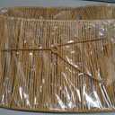 Boho Rattan Lampshade Large Vertical Grain Drum Lamp Shade 12" Top X 14" Bottom X 10" High For Table Lamps Floor Lamps Replacement Hand Woven Vintage Style Rattan Lamp Shades Spider Fitter