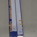 Under Cabinet Lights 2 Pack 12 inch Rechargeable Battery Operated Motion Sensor Light Indoor USB Charging Closet Lights Battery Operated with 3 Color Temps for Kitchen, Stairs, Home