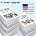 312A Toner Cartridges 4 Pack Replacement for HP 312A Toner Compatible for HP LaserJet Pro MFP M476dn M476dw M476nw Printer Ink (Black,Cyan,Magenta,Yellow)