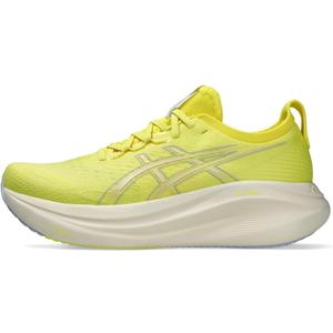 ASICS Men's Gel-Nimbus 27 Running Shoes (10.5, Citron/Cream)