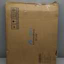 T-SIGN Outdoor A-Frame Sidewalk Sign 22x28 Inch Sandwich Board, Black Coated Steel Metal Double-Sided, Heavy Duty Slide-in Folding Frame Sign Holder, 2 Corrugated Plastic Poster Boards, Display Stand