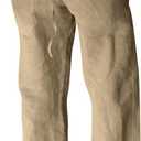 Puimentiua Cotton Linen Pants Men Casual Loose Fit Elastic Drawstring Waist Summer Beach Pants(Coffee, 3XL)
