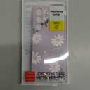 for Samsung Galaxy S24 Case, Creative Flower Pattern Design S24 Phone Cover Drop Protection Soft Ultra Thin Scratch Resistant Microfiber Lining Inner for Samsung S24 Case-Daisy Purple