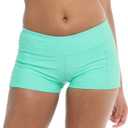 Body Glove Women's Standard Rider Elastic Waist Hybrid Swim Short (Medium)