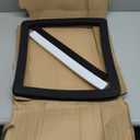Camco 14-Inch x 14-Inch Universal Camper Roof A/C Gasket Kit - Features a Waterproof Compression Seal, Self-Adhesive Picture Frame Gasket, and Self-Adhesive Leveling Pads (25071) (One Size)