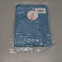 ANRABESS Womens 3/4 Length Sleeve Tops V Neck Basic Tee Shirts 2025 Spring Summer Dressy Casual Tunic Blouses Outfits Lake Blue Small Size S