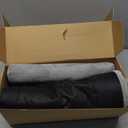 Zakkart Cat Perch for Window Sill with Bolster - Orthopedic Hammock Design with Premium Hardwood & Robust Metal Frame - Cat Window Seat for Large Cats and Kittens - Dark Stained Wood Gray Bed, 24''W