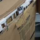 keny 51" Extra Tall Pet Gate, 29.7"-46" Wide Adjustable Cat Gate for Doorway, Hallway, Stairs, Auto-Close & Pressure Mounted, No Drilling, White