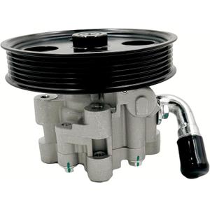 Power Steering Pump with Pulley Replacement for 2001-2007 Dodge Caravan Grand Caravan 3.3L 3.8L V6 Chrysler Town & Country 3.3L 3.8L V6 2001-2003 Voyager 3.3L V6