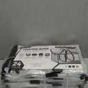 8 Pack Extra Large Heavy Duty Moving Bags, Clear Storage Bins with Lids, Reinforced Handles & Heavy-Duty Zippers Moving Boxes Storage Bags Totes for Clothes Packing, Dorms, College Supplies, Clear, 27"L x 13.7"W x 14.9"H