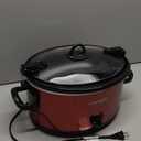 Crock-Pot 6-Quart Cook & Carry Oval Manual Portable Slow Cooker, Red - SCCPVL600-R