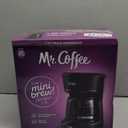 Mr. Coffee 5-Cup Mini Brew Switch Coffee Maker, Black