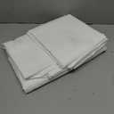 Bedsure White Duvet Cover Queen Size - Soft Double Brushed Bedding Set for Kids & Adults, Zipper Closure, 3 Pieces, Includes 1 Duvet Cover (90"x90") & 2 Pillow Shams, NO Comforter