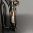 CRASPIRE 3Pcs U Shape Hook Keychain Japanese Fish Hook Key Chain Brass Solid Antique Silver Key Buckle Belt Clip Holder for Women Men Wallet Badge