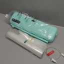 Dash SuperSeal Vacuum Sealer - Airtight Meal Packaging for Sous Vide & Safe Food Storage - Includes Single-Use & Reusable Bags - Aqua