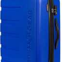 SwissGear 7366 Hardside Expandable Luggage with Spinner Wheels, Cobalt, Checked-Medium 23-Inch