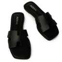Soda Casual Sandals, Black Size 7.5