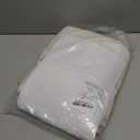 NICETOWN Semi Sheer Curtains 72 inches Long Linen Blend, Grommet Window Treatments Privacy with Light Penetration Bedroom Curtains & Drapes for Loft/Villa, W52 x L72, 2 Panels