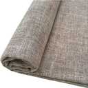 Thick Upholstery Fabric, for Chair Sofa Cover, Faux Slub Linen Type Cloth Material (4 Light Coffee, 2 Yard (57x 72 inch))