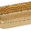 Pampa Bay Porcelain Chip & Dip Bowl and Tray Snack Platter (Gold)