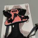 BARKBAY No Pull Dog Harness Front Clip Heavy Duty Reflective Easy Control Handle for Large Dog Walking(Light Pink,S)