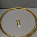 HOHIYA 4 Pcs 16 Inch Metal Floral Hoop Large Gold for Macrame Craft Wreath Rings Dream Catcher Wall Hanging 4mm Wire Taiwan Made