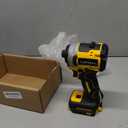 Cordless Impact Driver for Dewalt 20V Battery, Brushless 1/4" Impact Driver, 3-Speed(0-3250 RPM), 3800 IPM Power Impact Drill with LED Light, for Home Improvement Tasks(no battery)