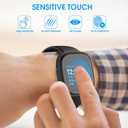 10 Pack Screen Protector Case for Fitbit Sense 2/Versa 4, Shockproof Soft TPU Cover, All-Around Scratch Resistant Protective Case Compatible with Versa 4/Sense 2 Smartwatch