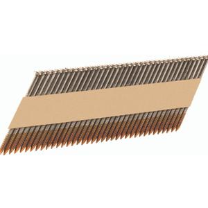 Metabo HPT Framing Nails | 3-in x 0.131-in | 30 Degree | Clipped Head | Bright | Smooth | Collated | 2500-Per Box | 15109HPT, No Size