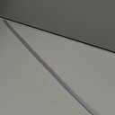 Frameless Shower Door Bottom Seal Shower Sweep with Drip Rail for 1/4" Glass,36" Long, Vinyl, Clear