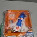 Wbzle Spaceship Shuttle Toy with Astronaut Figure - Space Toys with Lights and Sound - Rocket Ship Toy for Kids 3-5, Space Exploration Astronaut Toys Set, Outer Space Birthday Gift