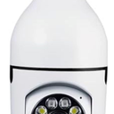 Sight Bulb Security Camera, Two Way Talk 1080P HD Video WiFi Smart Camera, Indoor Outdoor Night Vision 360 Degree Motion Detection with SD Card (Pack of 1)