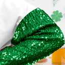 DUTUT St. Patrick's Day Sweatshirt Women Shamrock Shirt Lucky Clover Graphic Shirts Irish Casual Long Sleeve Tops (Medium)