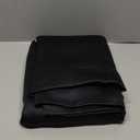 NICETOWN Blackout Curtain Panels for Living Room, Black, 2 Panels, W52 inches x L84 inches, Energy Efficient & Noise Reducing Thermal Insulated Rod Pocket Blackout Drapes/ Draperies for Window