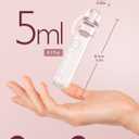 Momcozy Colostrum Collector Reusable Breast Milk Collector with Storage Case and Cotton Wipe, Portable Colostrum Container BPA Free, Multi-Use Collector 5ml-12pcs