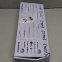 LUXE Bidet NEO 120 - Single Nozzle, Self-Cleaning, Non-Electric Bidet Attachment for Toilet Seat, Adjustable Water Pressure, Rear Wash (White)