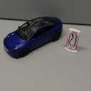 1:24 Simulated Toy Cars Y Alloy Car Model Sound and Light Return Toy Car Die Cast Metal Electric Car Boys Collection Ornaments Gifts (Blue)