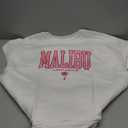 SOLY HUX Women's Letter Graphic Sweatshirt Drop Shoulder Long Sleeve Pullover Tops White Letter, Small