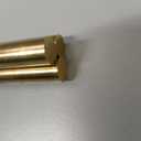 MECCANIXITY Brass Rods 2/5 Inch x 35 Inch Brass Solid Round Rod for Handle Pin DIY Craft Material Pack of 3