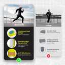 Bukihome Running Shoe Inserts for Women & Men, Lightweight Running Insoles with Heel Cushion for Hiking, Walking, Standing All Day-Relief Plantar Fasciitis Foot PainMen 8.5-9.5|Women 10.5-11.5-size L
