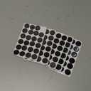 Hyper-Sticky Magnets with Adhesive Backing - 0.8" Strong Magnetic Dots for Whiteboard, Fridge, Crafts - Easy-to-Cut Stickers for Planning and Organization - 120pcs