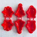 3PCS Dough Presser Pocket Pie Molds, Party Potluck Hand Pie Molds, Apple, Pumpkin And Acorn Shapes (Christmas Themed)