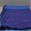Beach Blanket Waterproof Sandproof Beach Mat 79" X 83"/10'x9'for 2-8 Adults Quick Drying Outdoor Picnic Mat Beach Accessories for Travel, Camping, Hiking (Blue)