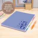 2 x Rileys Academic Planner 2025-2026, Daily, Weekly & Monthly Planner, July 2025 - June 2026, Student Notes Pages, Twin-Wire Binding, Weekly Agenda for School & Work (8.5 x 11-Inches, Blue, Classic)