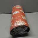 Fall Autumn Pumpkin Orange Kitchen Rug Sets [2 PCs], Anti-Fatigue, Waterproof Non-Slip Kitchen Mats Heavy Duty Comfort Foam Rug for Kitchen, Floor, Laundry,17"x29"+17"x47"