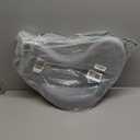 Momcozy Innovative Safety Fence Nursing Pillow - Firm & Springy Memory Foam - Stable, Ergonomic Support & Comfort - Wider Breastfeeding Cushion, Adjustable, Removable Cover, Baby Safety Certified