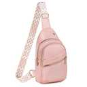 Xsecnua Crossbody Sling Bag Small Sling Backpack, Cross Body Bag Chest Bag for Women Men Travel Hiking Daypack